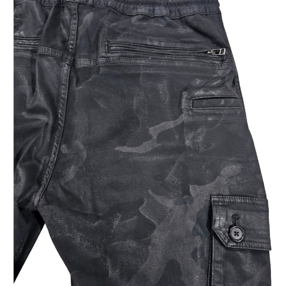 NWT Joe's Jeans Kinetic Cargo Joggers Camo Print Dropped Yoke Slim Tapered XXL